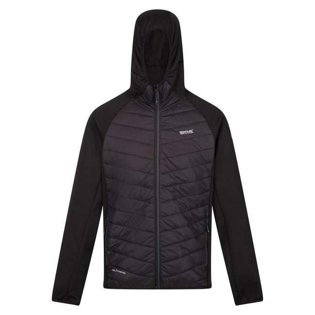 Black - Front - Regatta Mens Andreson VIII Hybrid Jacket
