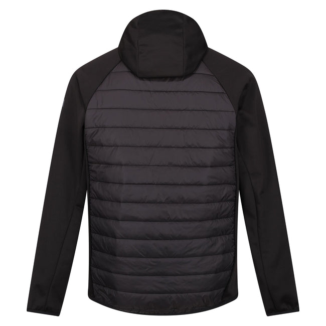 Black - Back - Regatta Mens Andreson VIII Hybrid Jacket