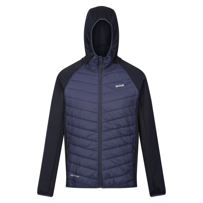 Navy - Front - Regatta Mens Andreson VIII Hybrid Jacket