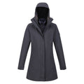 Seal Grey - Side - Regatta Womens-Ladies Denbury IV 2 in 1 Waterproof Jacket