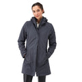 Seal Grey - Pack Shot - Regatta Womens-Ladies Denbury IV 2 in 1 Waterproof Jacket