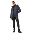 Seal Grey - Close up - Regatta Womens-Ladies Denbury IV 2 in 1 Waterproof Jacket