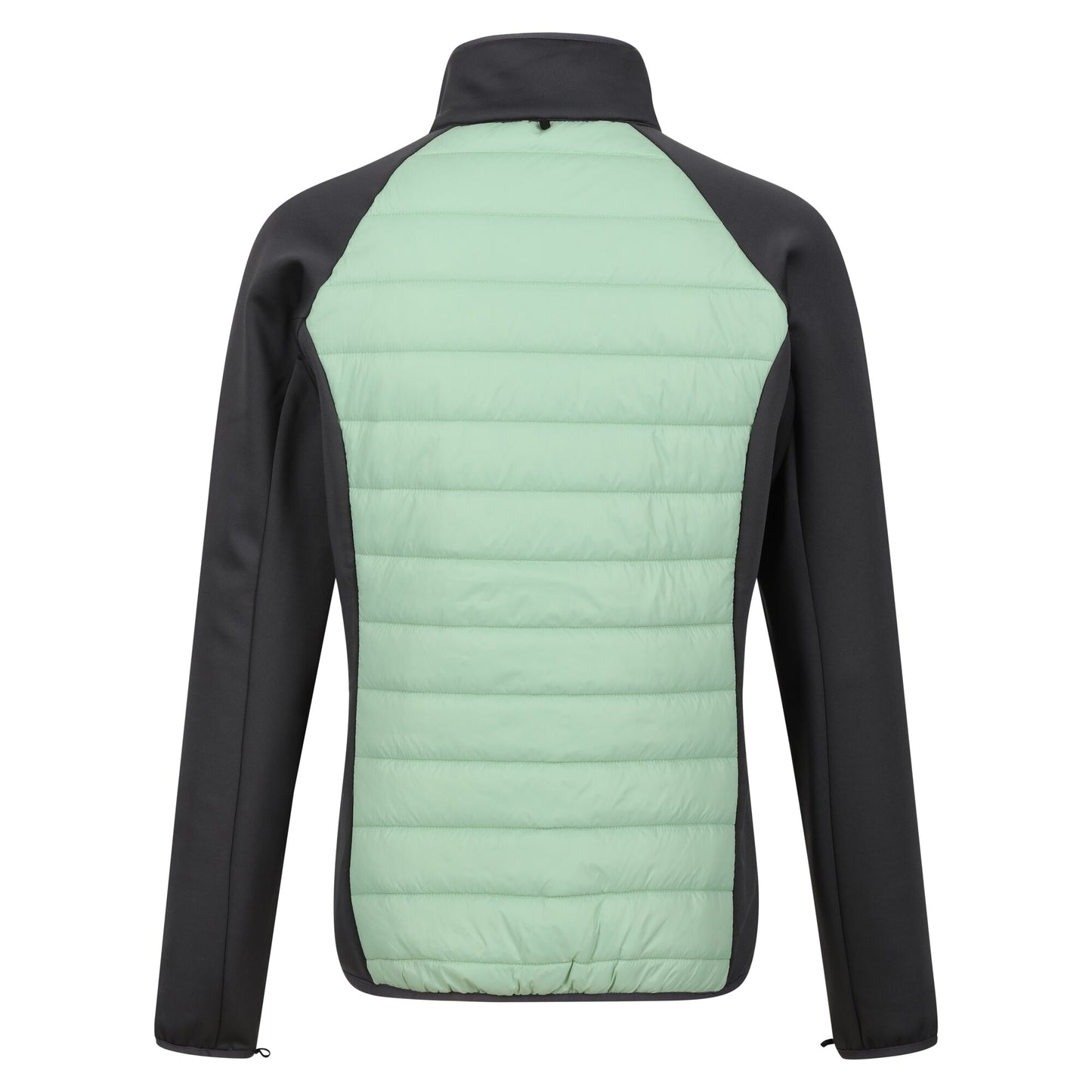 Quiet Green-Seal Grey - Close up - Regatta Womens-Ladies Carletta VIII 2 in 1 Waterproof Jacket