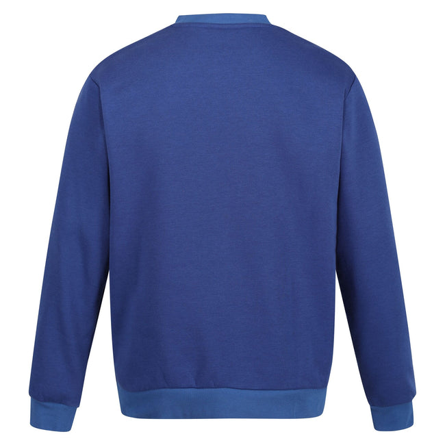 New Royal - Back - Regatta Professional Mens Crew Neck Sweatshirt