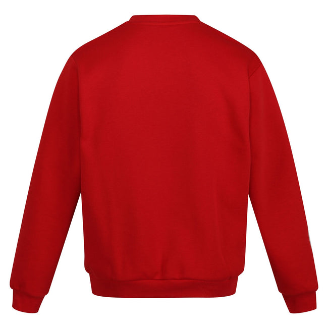 Classic Red - Back - Regatta Professional Mens Crew Neck Sweatshirt