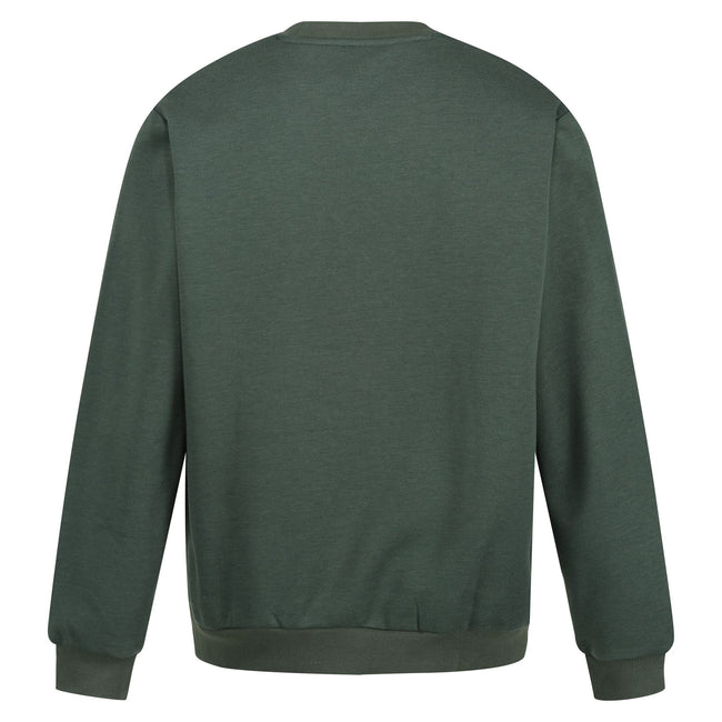 Dark Green - Back - Regatta Professional Mens Crew Neck Sweatshirt