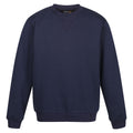 Navy - Front - Regatta Professional Mens Crew Neck Sweatshirt