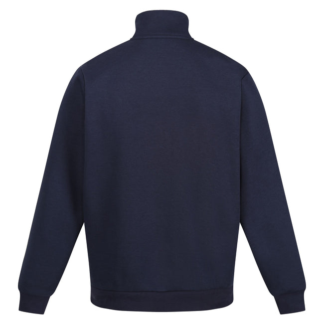 Navy - Back - Regatta Professional Mens Quarter Zip Sweatshirt