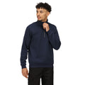 Navy - Side - Regatta Mens Pro Quarter Zip Sweatshirt