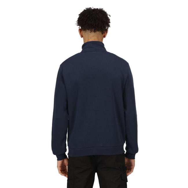 Navy - Lifestyle - Regatta Professional Mens Quarter Zip Sweatshirt