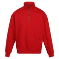 Classic Red - Front - Regatta Mens Pro Quarter Zip Sweatshirt