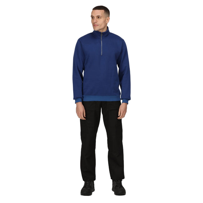 New Royal - Pack Shot - Regatta Professional Mens Quarter Zip Sweatshirt