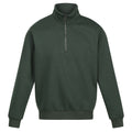 Dark Green - Front - Regatta Mens Pro Quarter Zip Sweatshirt