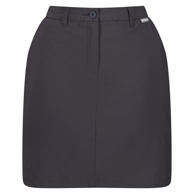 Seal Grey - Front - Regatta Womens-Ladies Highton Skort III Skirt