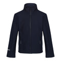 Navy - Front - Regatta Professional Childrens-Kids 2 Layer Soft Shell Jacket