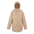 Warm Taupe - Front - Regatta Womens-Ladies Rurie Baffled Padded Jacket