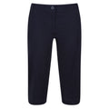 Navy - Front - Regatta Womens-Ladies Bayla Cropped Trousers
