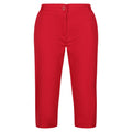 Miami Red - Front - Regatta Womens-Ladies Bayla Cropped Trousers