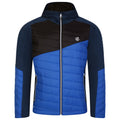 Olympian Blue-Moonlight Denim - Front - Dare 2B Mens Touring Contrast Panel Hybrid Jacket