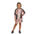 Dusky Rose-Seal Grey - Pack Shot - Regatta Childrens-Kids Dissolver VII Full Zip Fleece Jacket