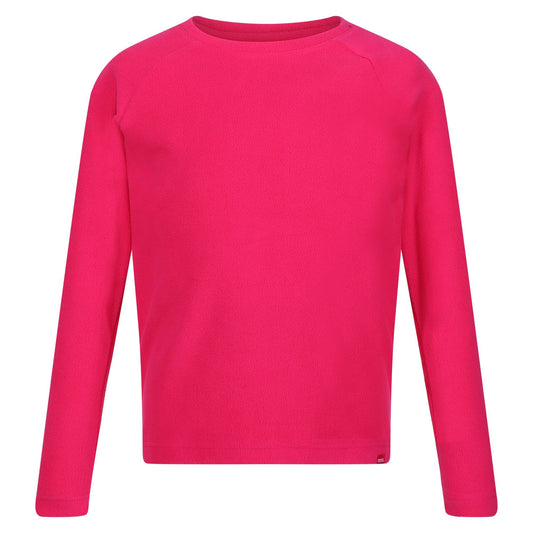 Pink Potion - Front - Regatta Childrens-Kids Thermal Base Layer Top