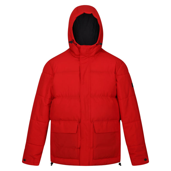 Danger Red - Front - Regatta Mens Falkner Padded Jacket
