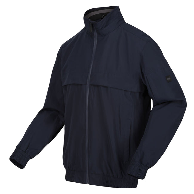 Navy - Side - Regatta Mens Shorebay Waterproof Jacket