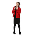 Classic Red-Black - Lifestyle - Regatta Professional Childrens-Kids 2 Layer Soft Shell Jacket