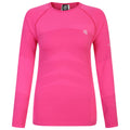 Pure Pink - Back - Dare 2B Womens-Ladies In The Zone II Base Layer Set