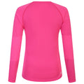 Pure Pink - Side - Dare 2B Womens-Ladies In The Zone II Base Layer Set