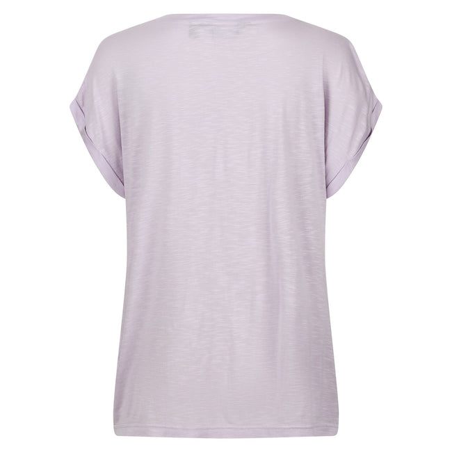Pastel Lilac - Back - Regatta Womens-Ladies Roselynn Love T-Shirt
