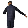 Navy-Danger Red - Pack Shot - Regatta Mens Clumber IV Hybrid Jacket