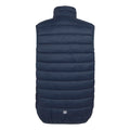 Navy-Fox - Back - Regatta Mens Marizion Quilted Gilet
