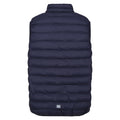 Navy-Danger Red - Back - Regatta Mens Marizion Quilted Gilet