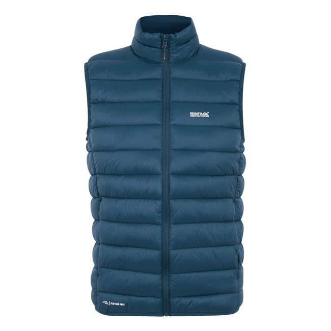 Moonlight Denim - Front - Regatta Mens Marizion Quilted Gilet