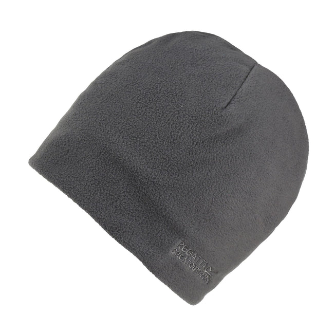 Seal Grey - Front - Regatta Mens Kingsdale Thermal Beanie