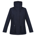 Navy - Front - Regatta Womens-Ladies Novalee Raincoat