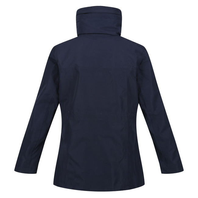 Navy - Back - Regatta Womens-Ladies Novalee Raincoat