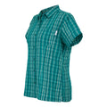 Exotic Plume - Side - Regatta Womens-Ladies Mindano VIII Checked Short-Sleeved Shirt