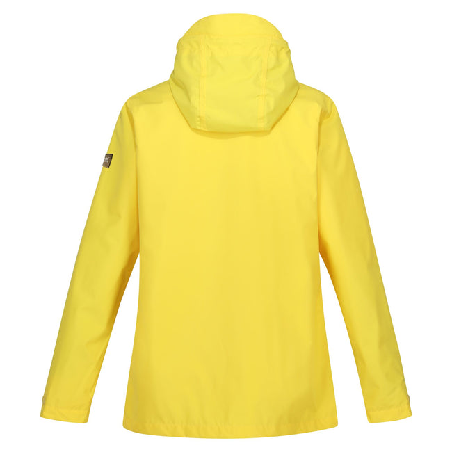 Maize Yellow - Back - Regatta Womens-Ladies Bayletta Waterproof Jacket