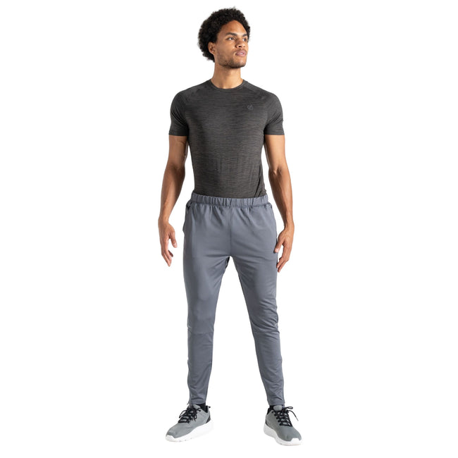 Dark Storm Grey - Lifestyle - Dare 2B Mens Sprinted Jogging Bottoms