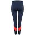 Moonlight Denim-Neon Peach - Back - Dare 2B Womens-Ladies Move Fitness Leggings