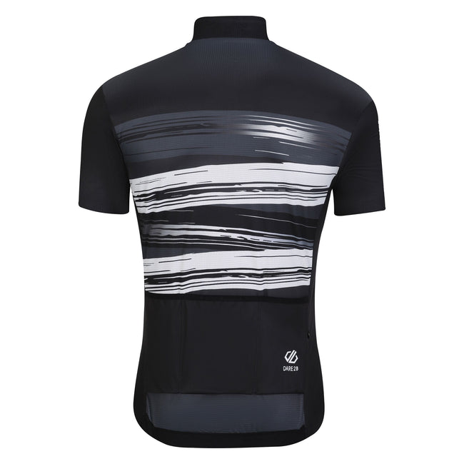 Black - Back - Dare 2B Mens Tread AEP Jersey