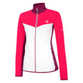 White-Neon Pink - Side - Dare 2B Womens-Ladies Core Stretch Midlayer