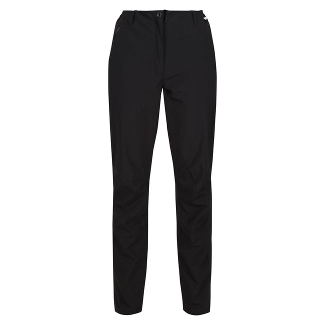 Black - Front - Regatta Womens-Ladies Dayhike IV Hiking Trousers