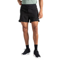 Black - Front - Dare 2B Mens Accelerate Fitness Casual Shorts