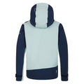 Mint Green-Moonlight Denim - Back - Dare 2B Childrens-Kids Explore II Waterproof Jacket
