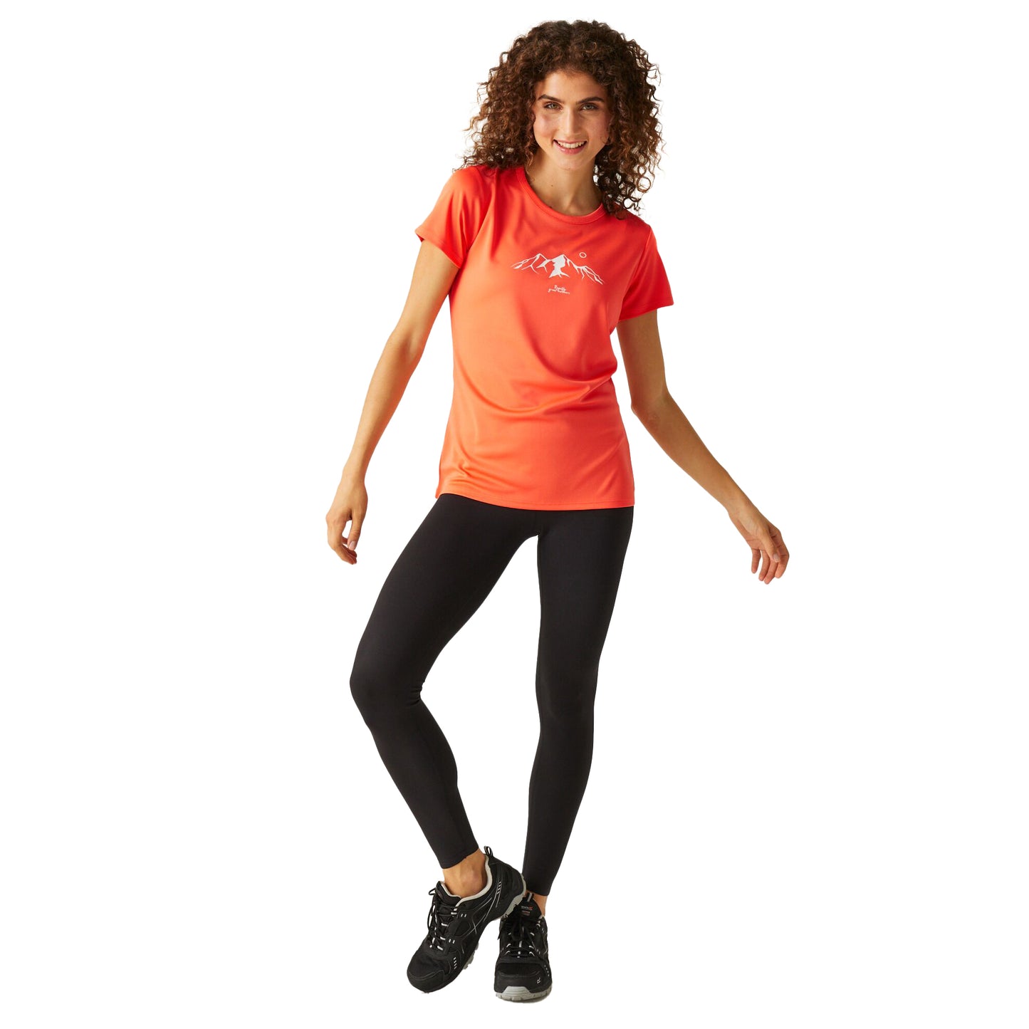 Satsuma - Close up - Regatta Womens-Ladies Fingal VIII Mountain T-Shirt