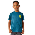 Moroccan Blue - Lifestyle - Regatta Childrens-Kids Alvarado VIII Sunrise T-Shirt