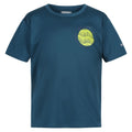 Moroccan Blue - Front - Regatta Childrens-Kids Alvarado VIII Sunrise T-Shirt